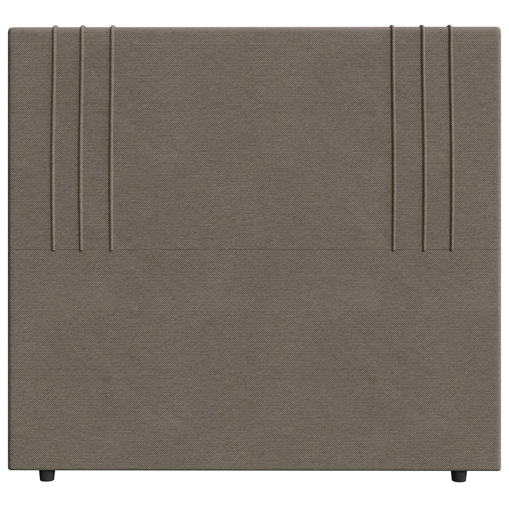 Cabeceira Cama Box Solteiro 90cm Estofada Rama Linho Mescla Z04 - Mpozenato