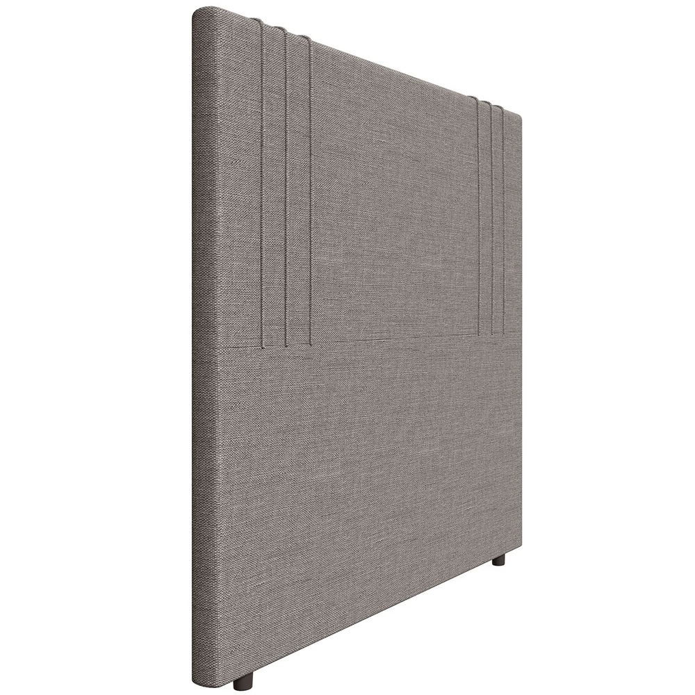Cabeceira Cama Box Queen 160cm Estofada Rama Linho Neutro Z04 - Mpozenato