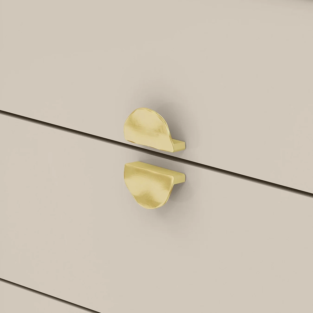 Cômoda Para Quarto 93cm Com 1 Porta Nara Imbuia/Fendi V02 - Mpozenato