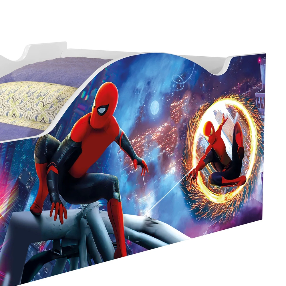 Mini Cama Infantil 148x68cm Personagens Herói Aranha Z53    - Mpozenato