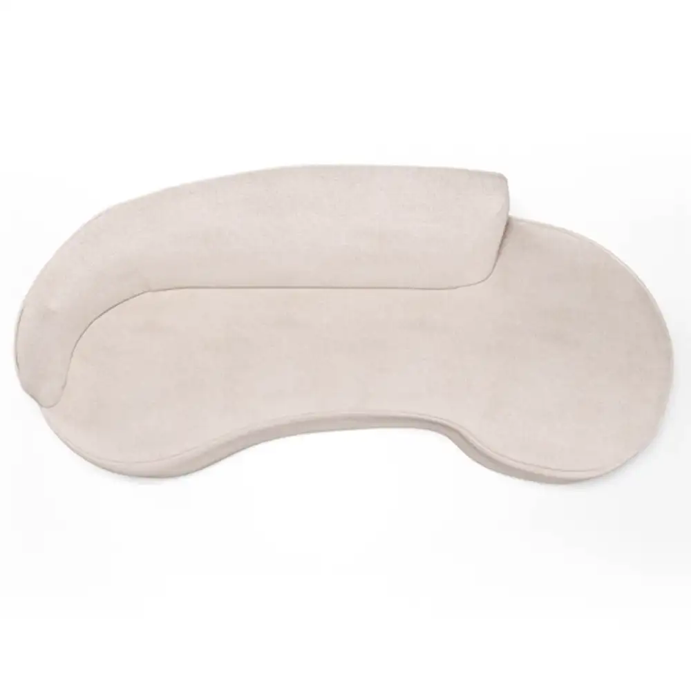 Sofá Living  3 Lugares 230cm Braço Esquerdo Mozart D06 Linho Cru - Mpozenato