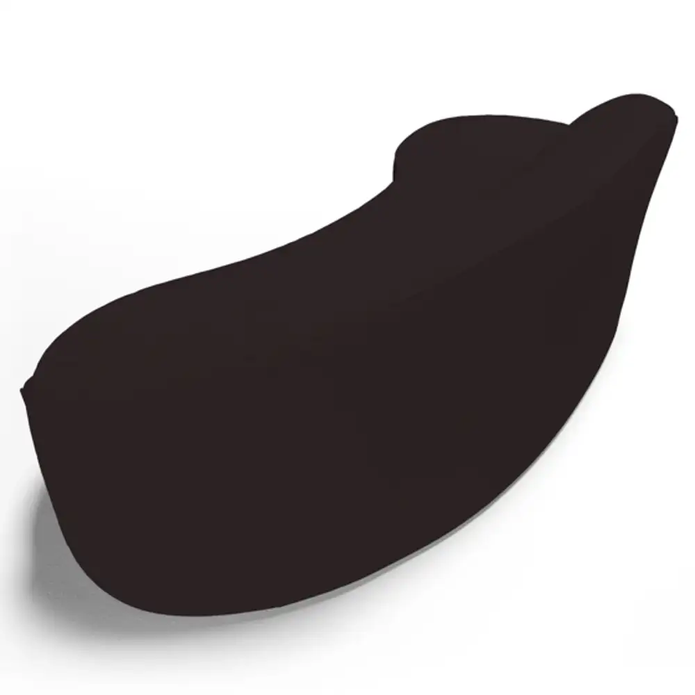 Sofá Living  3 Lugares 210cm Braço Direito Mozart D06 Sintético Marrom - Mpozenato