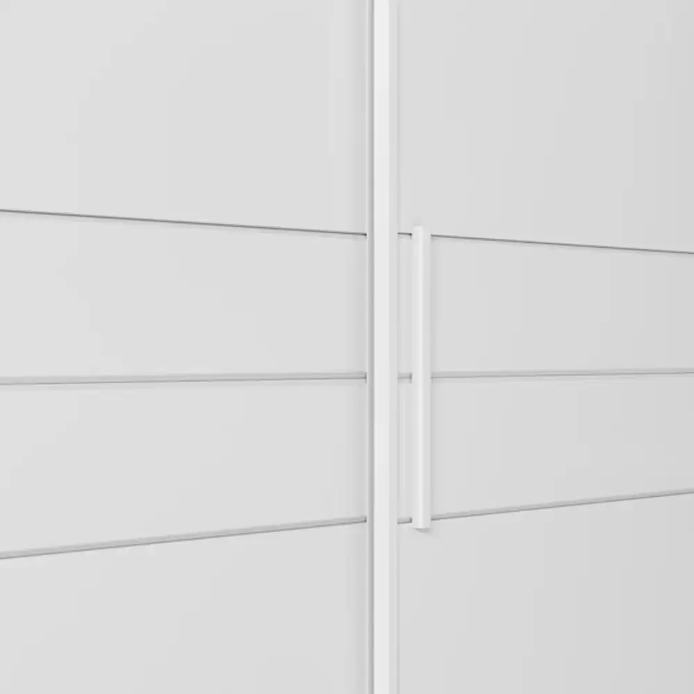 Guarda Roupa Casal Modulado Completo Lorena Z17 Branco - Mpozenato
