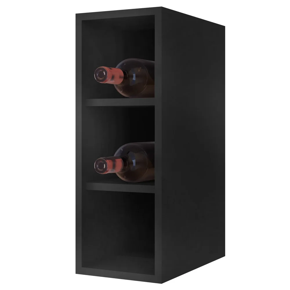 Nicho Aéreo Adega Vertical 20cm Riad Preto - Lumil