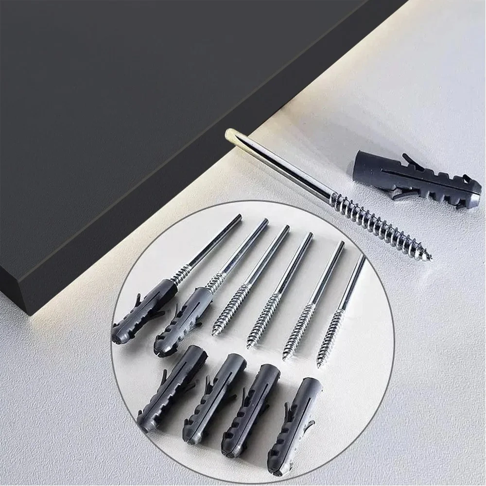 Prateleira Flutuante Para Lavanderia Kit 2 com Suporte Invisível CP1 Yara Preto - Lumil