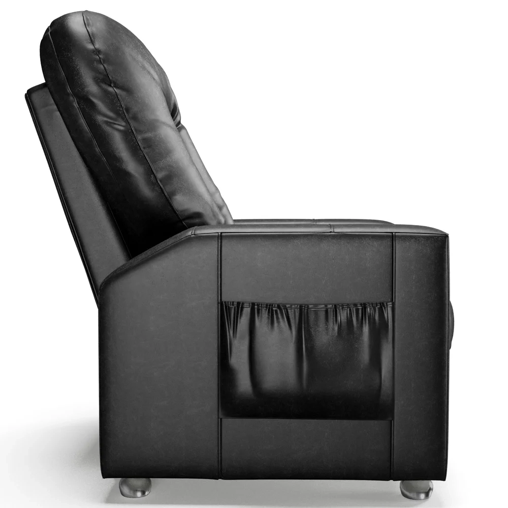 Poltrona do Papai Reclinável Para Cinema Praddo FH9 PU Preto Brilho - Mpozenato
