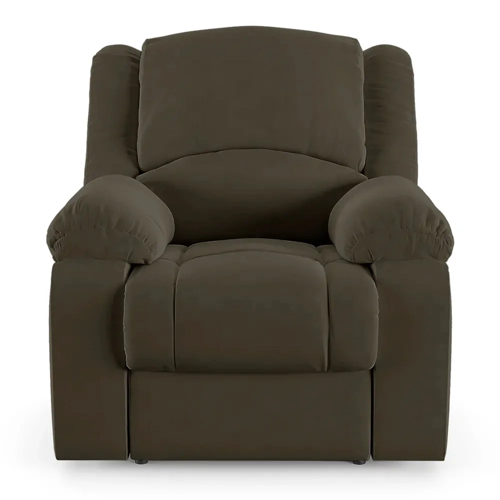 Poltrona do Papai Reclinável Pietra Power Elétrica FH9 Veludo Capuccino - Mpozenato