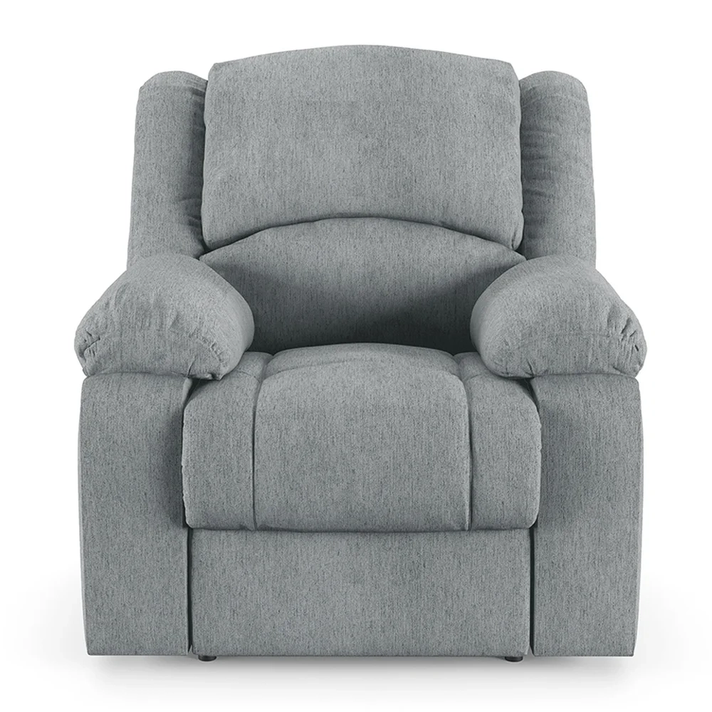 Poltrona do Papai Reclinável Pietra Power Touch Massagem FH9 Linho Cinza - Mpozenato