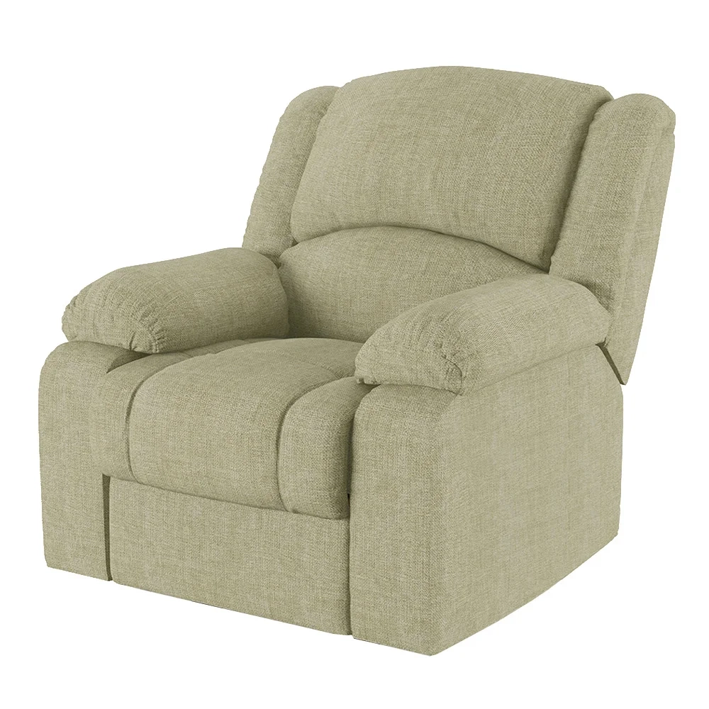 Poltrona do Papai Reclinável Pietra Zero Wall FH9 Linho Bege - Mpozenato