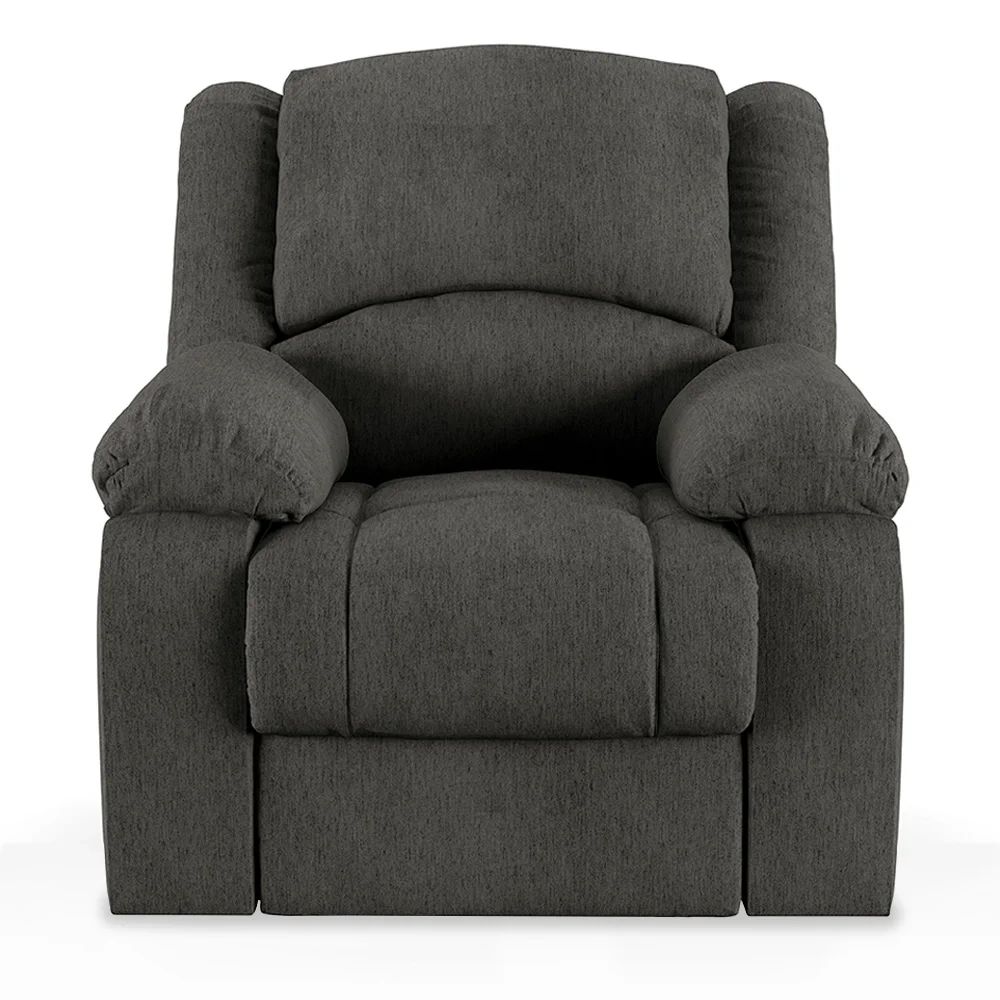 Poltrona do Papai Reclinável Pietra Zero Wall FH9 Linho Grafite - Mpozenato