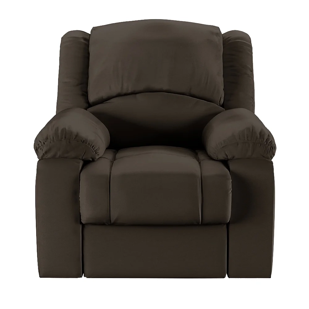 Poltrona do Papai Reclinável Pietra Zero Wall FH9 PU Marrom - Mpozenato