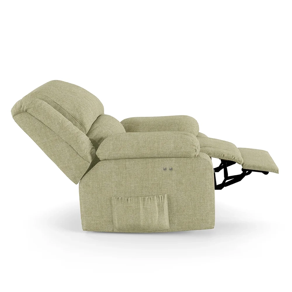 Poltrona do Papai Reclinável Pietra Power Touch FH9 Linho Bege - Mpozenato