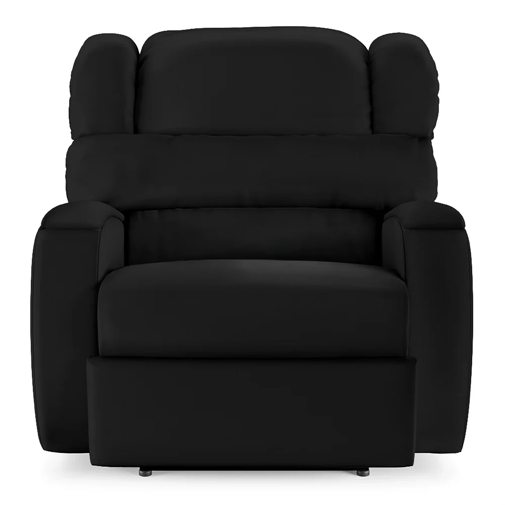 Poltrona do Papai Reclinável Kalie Power Elétrica USB FH9 PU Preto - Mpozenato