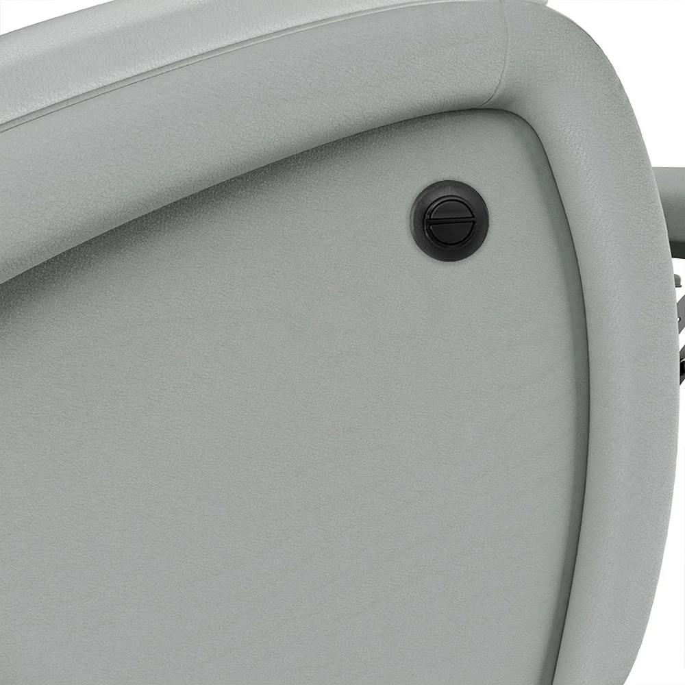 Poltrona do Papai Reclinável Kalie Power Elétrica Massagem FH9 PU Cinza - Mpozenato