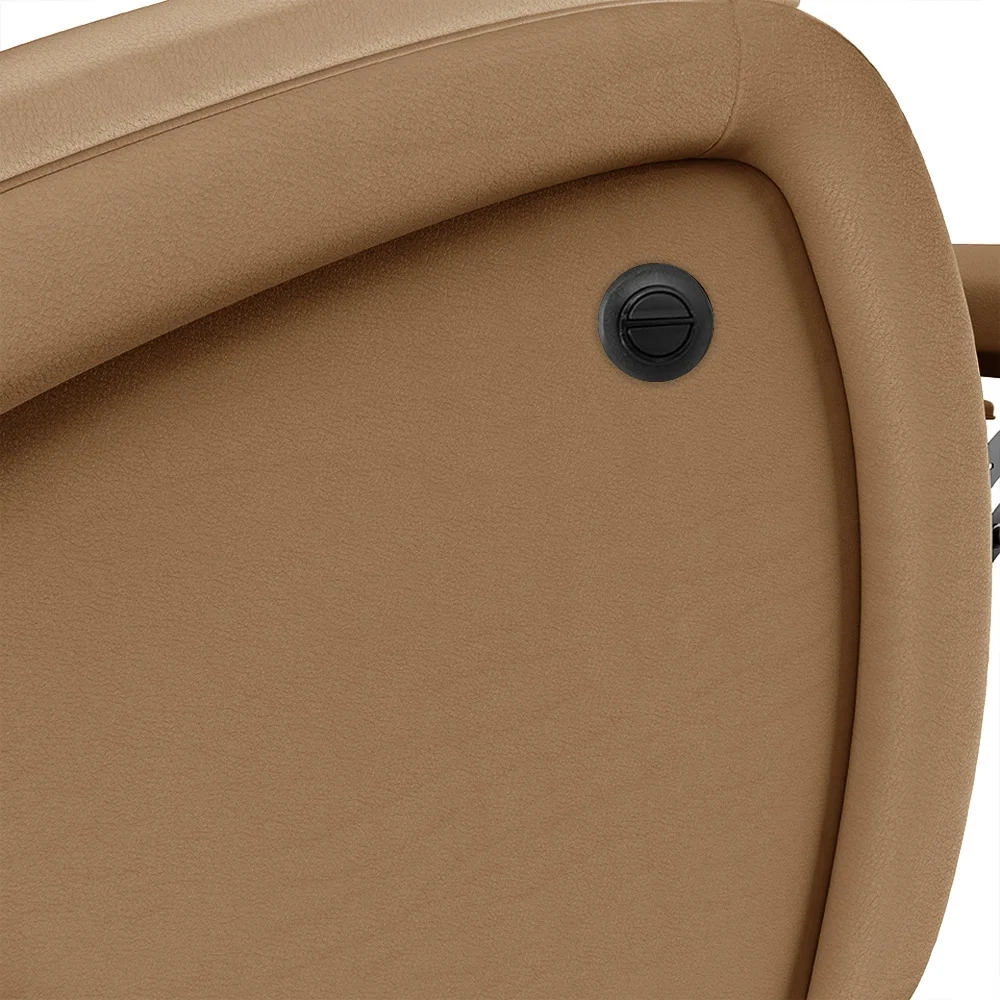 Poltrona do Papai Reclinável Kalie Power Elétrica Massagem FH9 PU Caramelo - Mpozenato