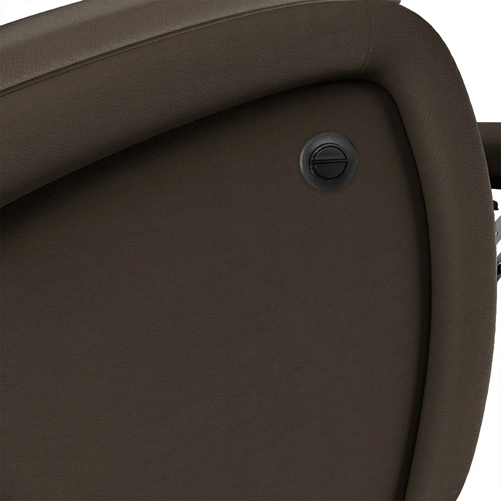 Poltrona do Papai Reclinável Kalie Power Elétrica Massagem FH9 PU Marrom - Mpozenato