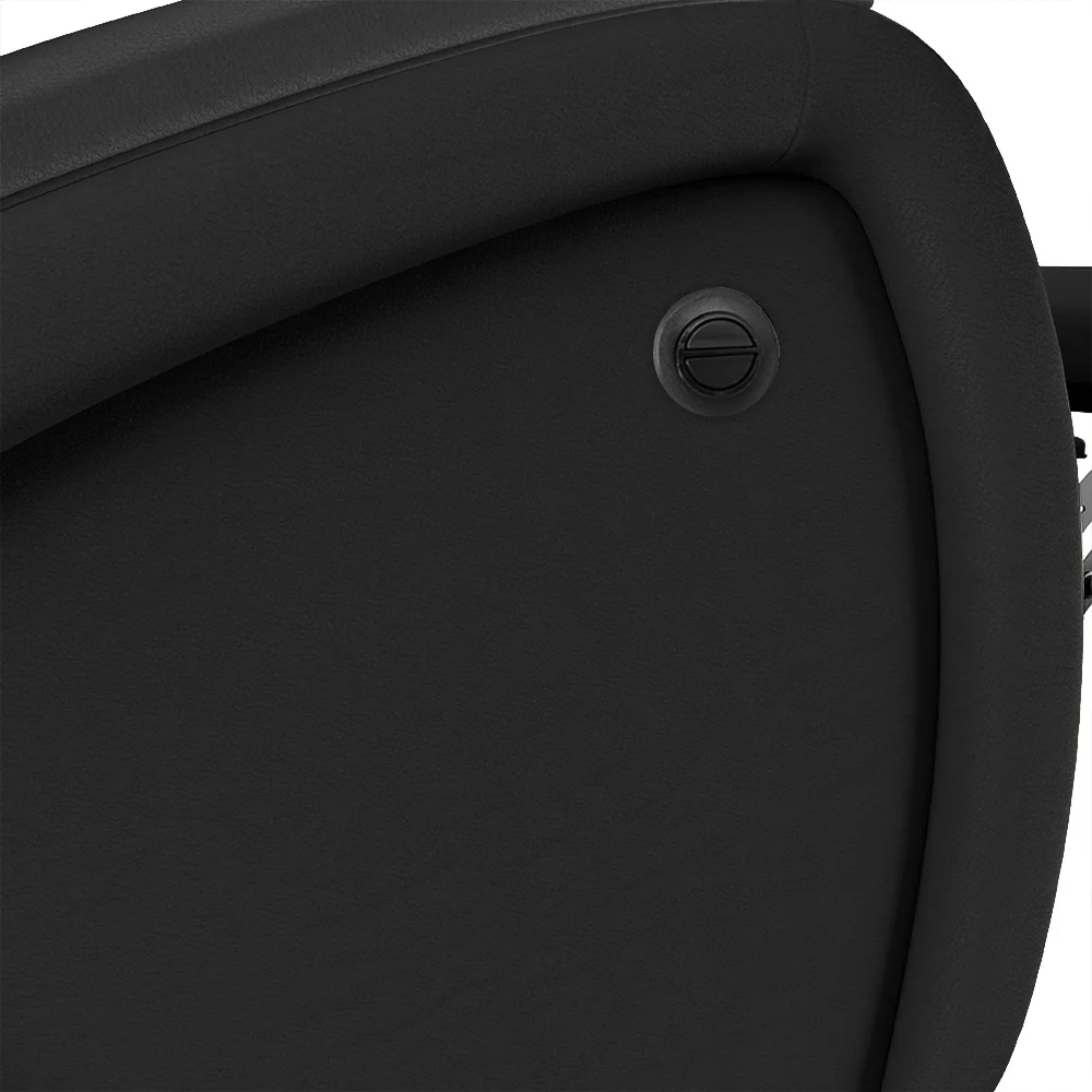 Poltrona do Papai Reclinável Kalie Power Elétrica Massagem FH9 PU Preto - Mpozenato