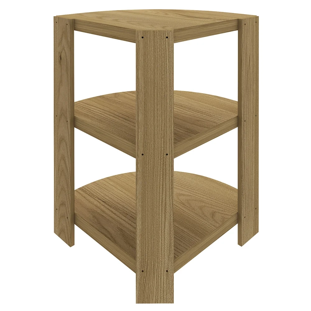 Estante Decorativa Lateral Multiuso Wind Olmo - Artany