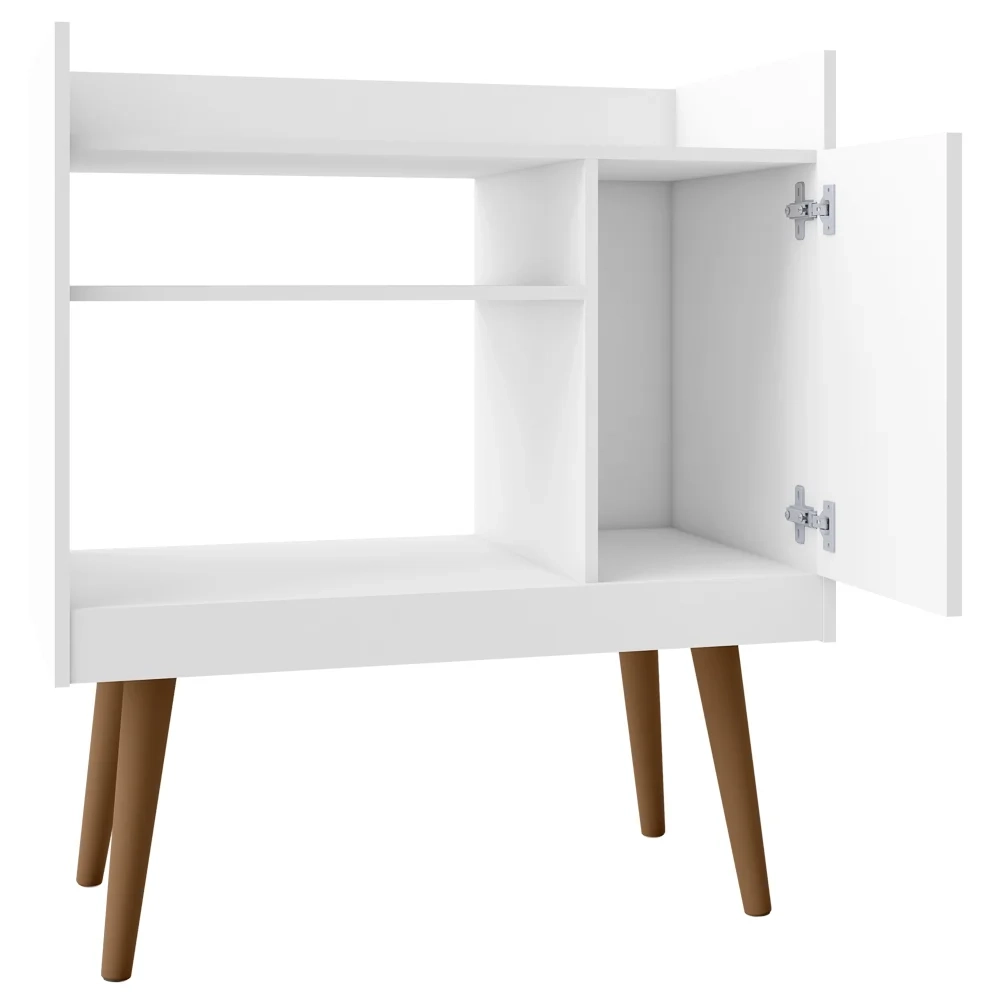 Balcão Multiuso Para Café 1 Porta Branco - Bechara