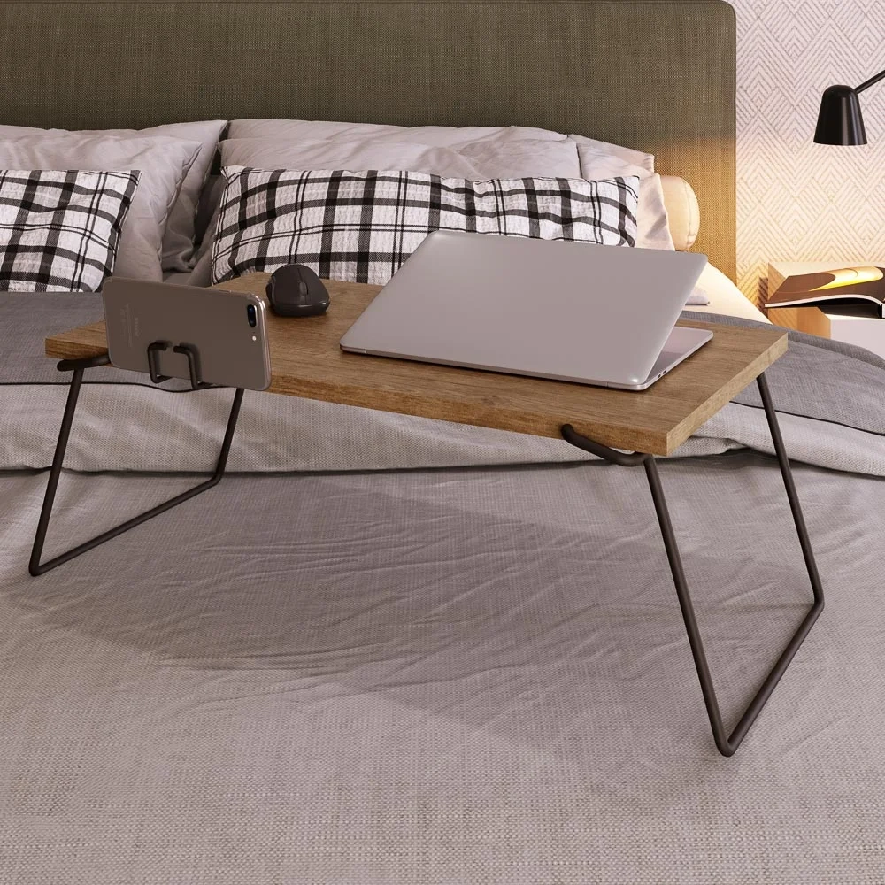 Mesa Portátil Dobrável para Notebook Café 27889 Vermont/Preto - Artesano