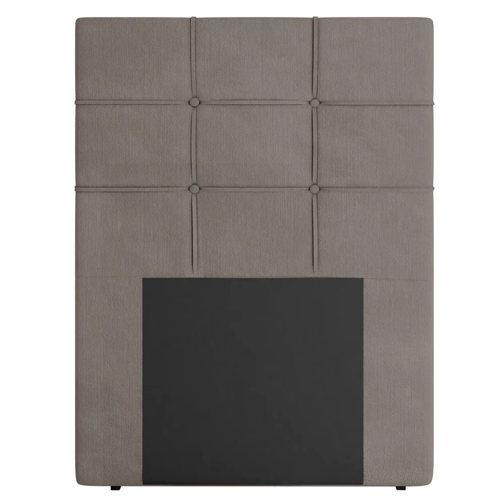 Cabeceira Cama Box Solteiro 90cm Esmeralda Veludo J02 Bege - Mpozenato
