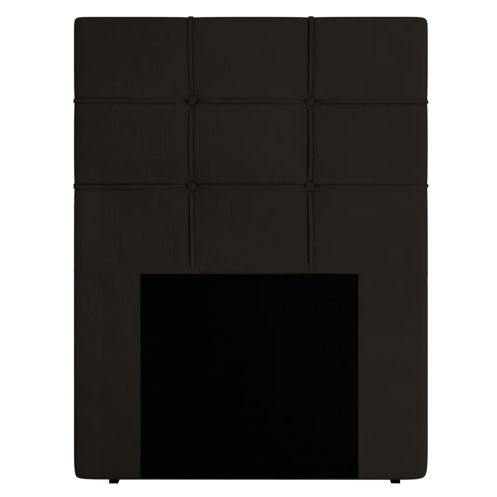 Cabeceira Cama Box Solteiro 90cm Esmeralda Veludo J02 Marrom - Mpozenato