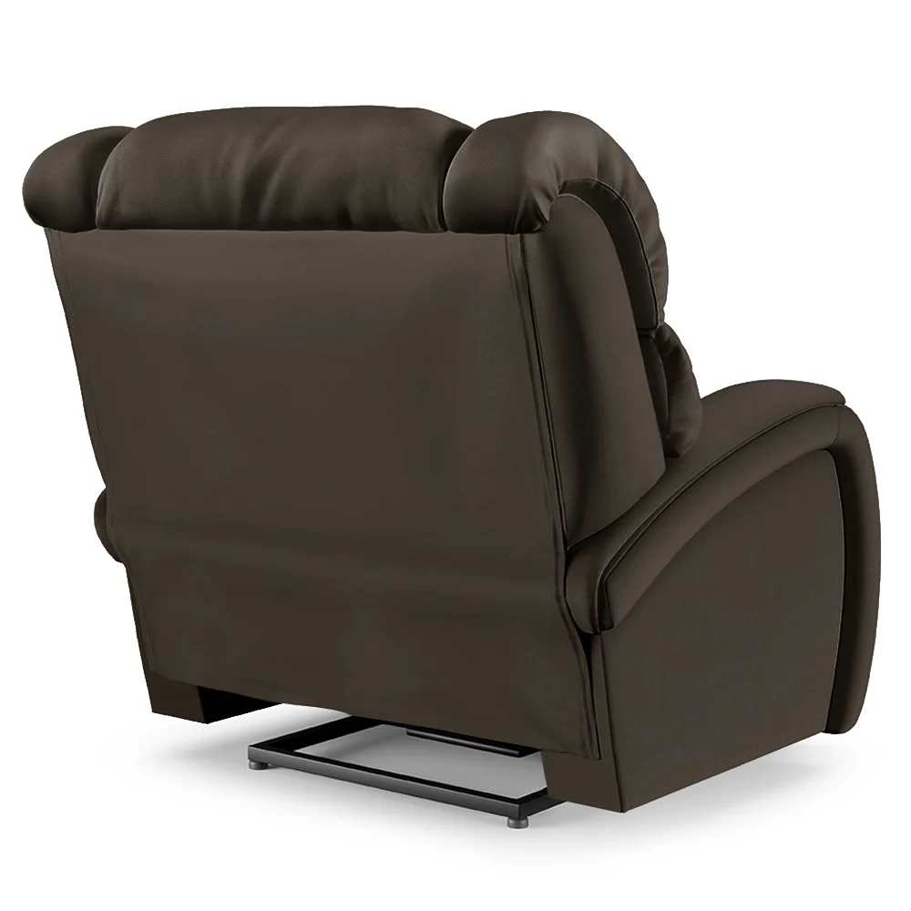 Poltrona do Papai Reclinável Kalie Controle Power Elétrico FH9 PU Marrom - Mpozenato