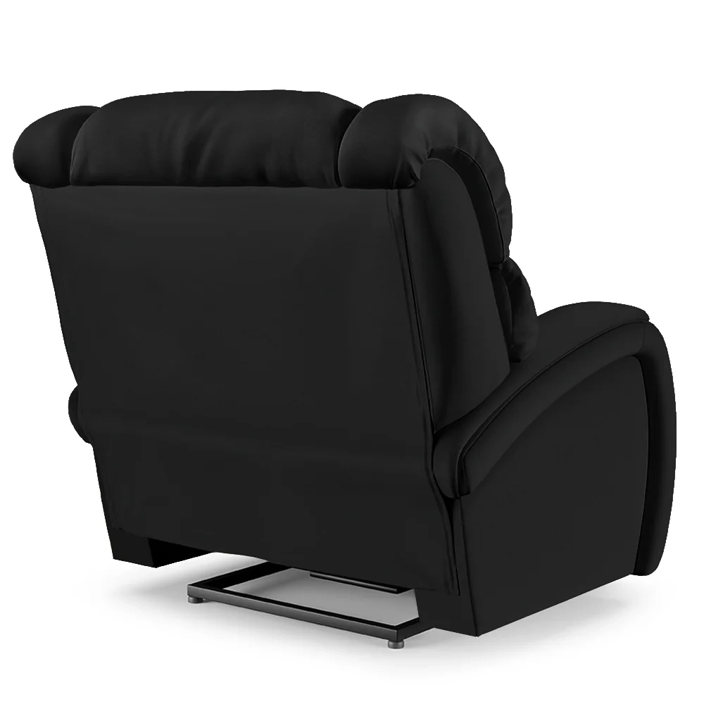 Poltrona do Papai Reclinável Kalie Controle Power Elétrico FH9 PU Preto - Mpozenato
