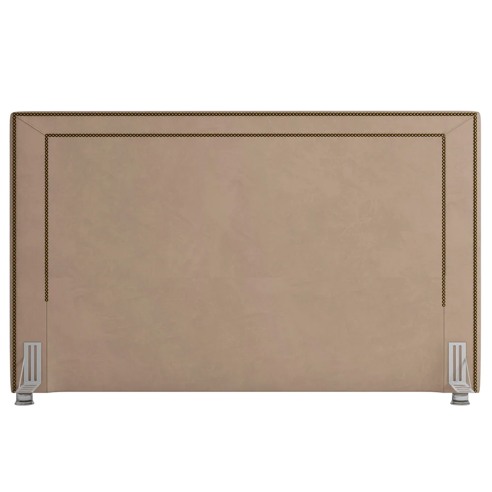 Cabeceira Cama Box Casal Queen 160cm Mali Z37 Veludo Bege - Mpozenato