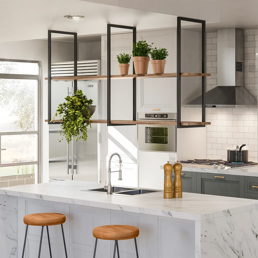 Prateleira Decorativa Multiuso Grande Estilo Industrial Loft D09 Demolição - Mpozenato