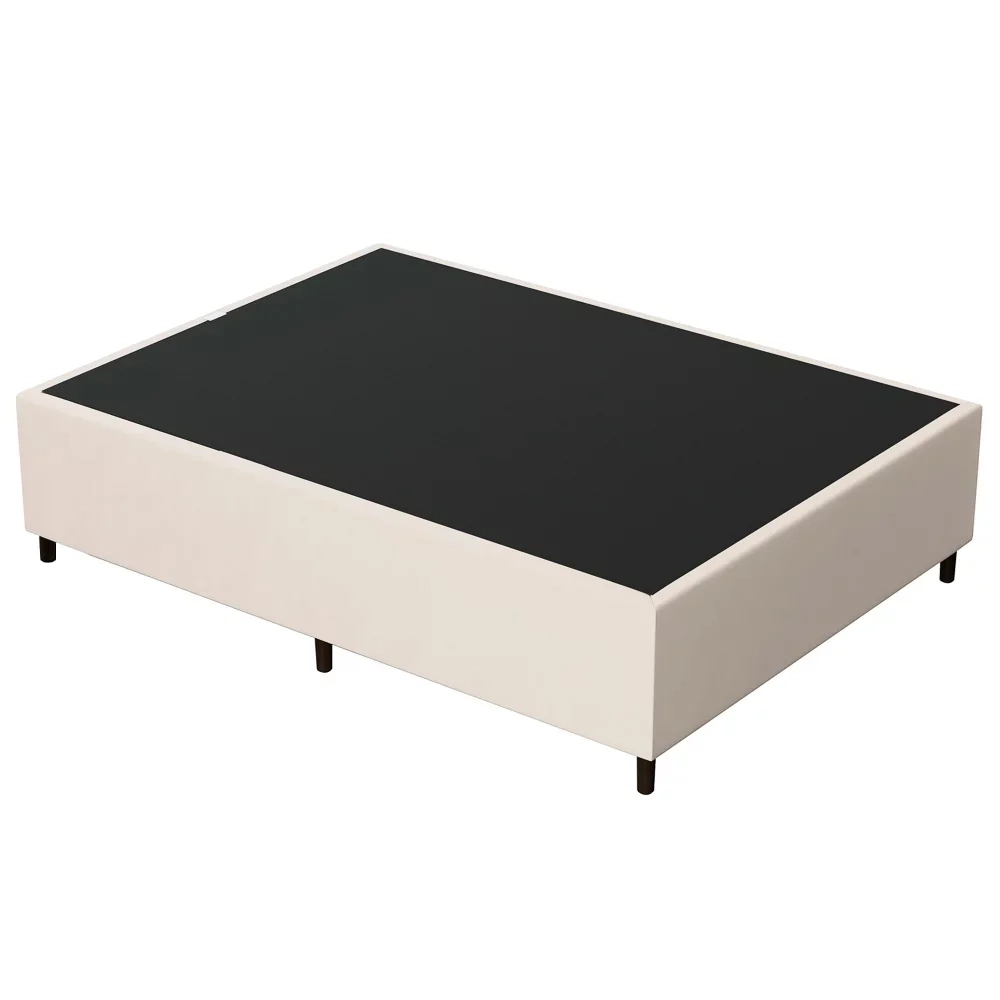 Base para Cama Box Casal 138x188cm Hit Z04 Suede Bege - Mpozenato