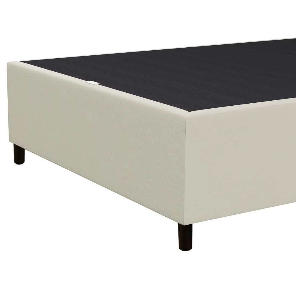 Base para Cama Box Casal 138x188cm Hit Z04 Sintético Bege - Mpozenato