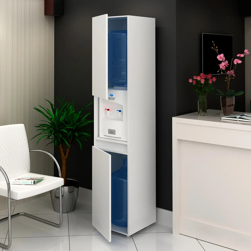 Armário Multiuso 2 Portas 1 Nicho BL3312 Branco - Tecno Mobili