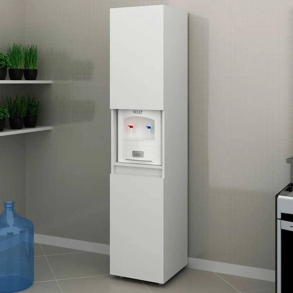 Armário Multiuso 2 Portas 1 Nicho BL3312 Branco - Tecno Mobili