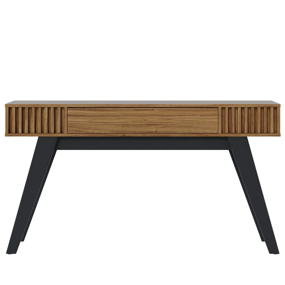 Aparador Para Sala de Estar Valerie C05 Noce Milano - Mpozenato