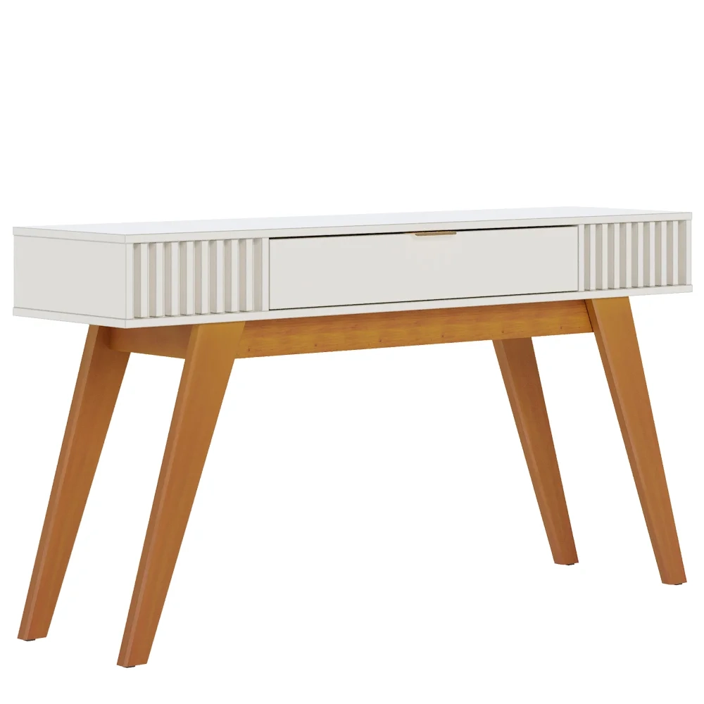 Aparador Para Sala de Estar Valerie C05 Off White - Mpozenato