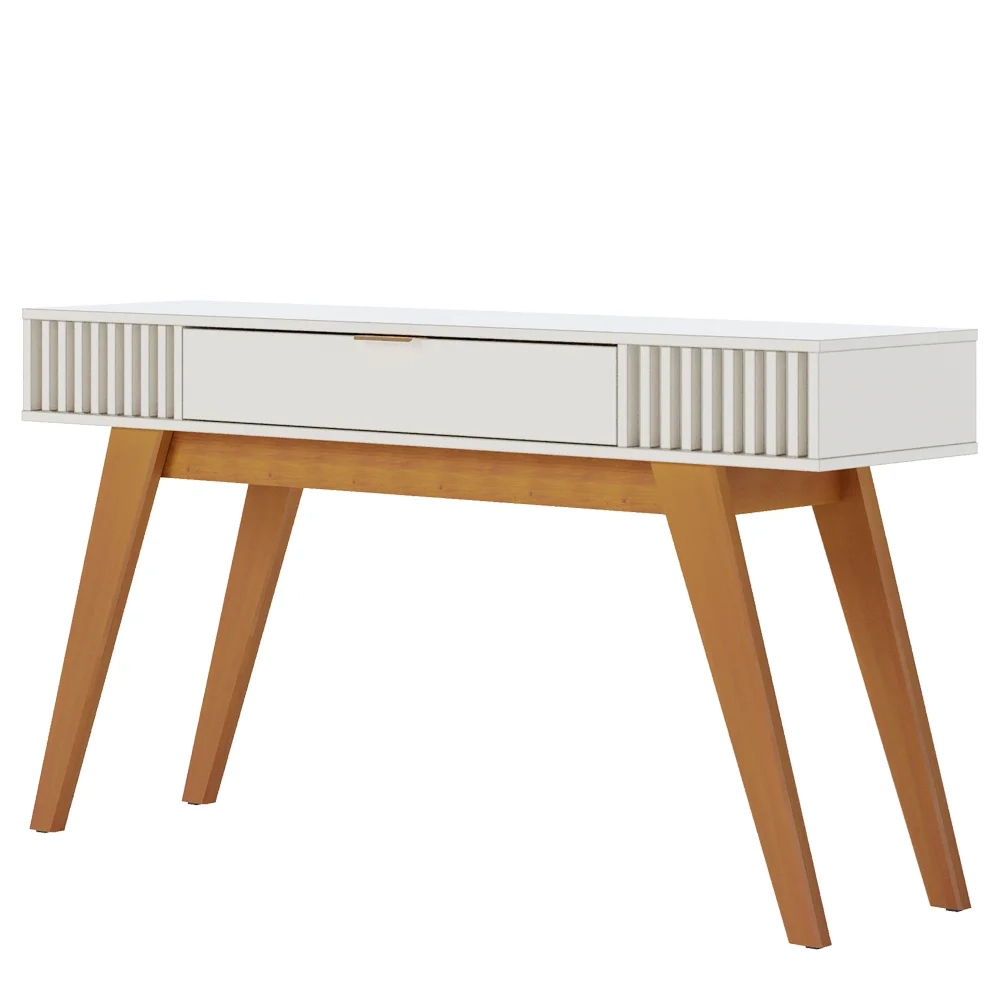 Aparador Para Sala de Estar Valerie C05 Off White - Mpozenato