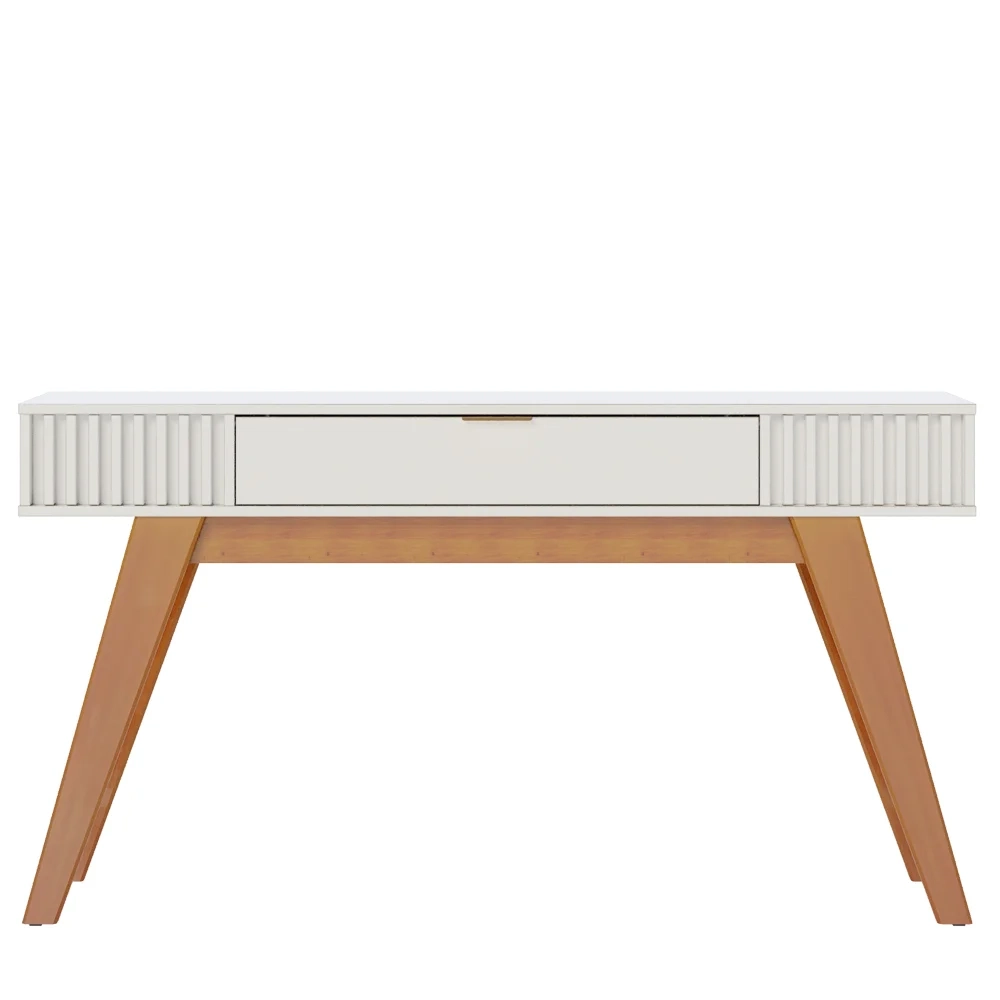 Aparador Para Sala de Estar Valerie C05 Off White - Mpozenato