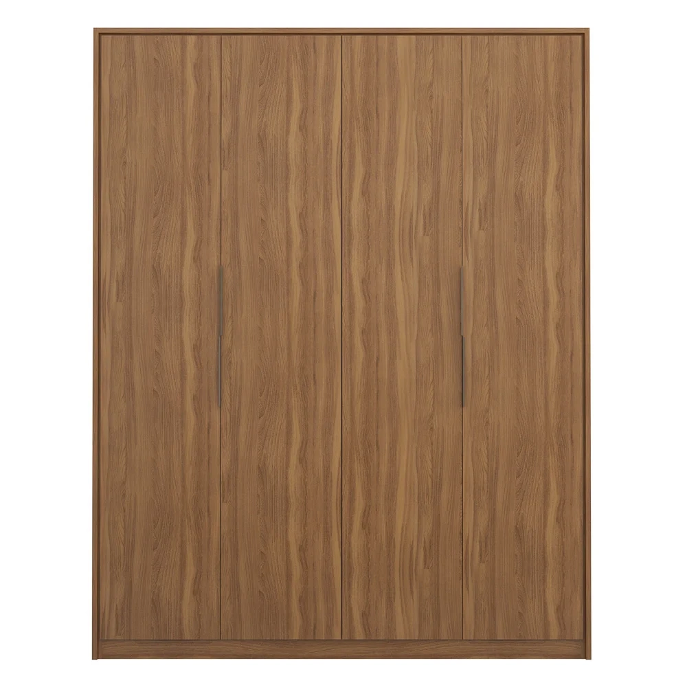 Guarda Roupa Casal 4 Portas 3 Gavetas Attore D02 Amendola Touch - Mpozenato