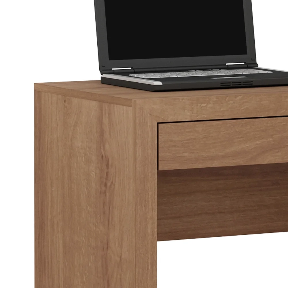 Estante Escrivaninha 2 Portas 1 Gaveta ME4143 Amêndoa - Tecno Mobili