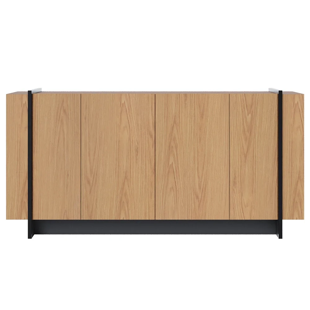 Balcão Buffet Copacabana Freijó/Preto Fosco - Colibri