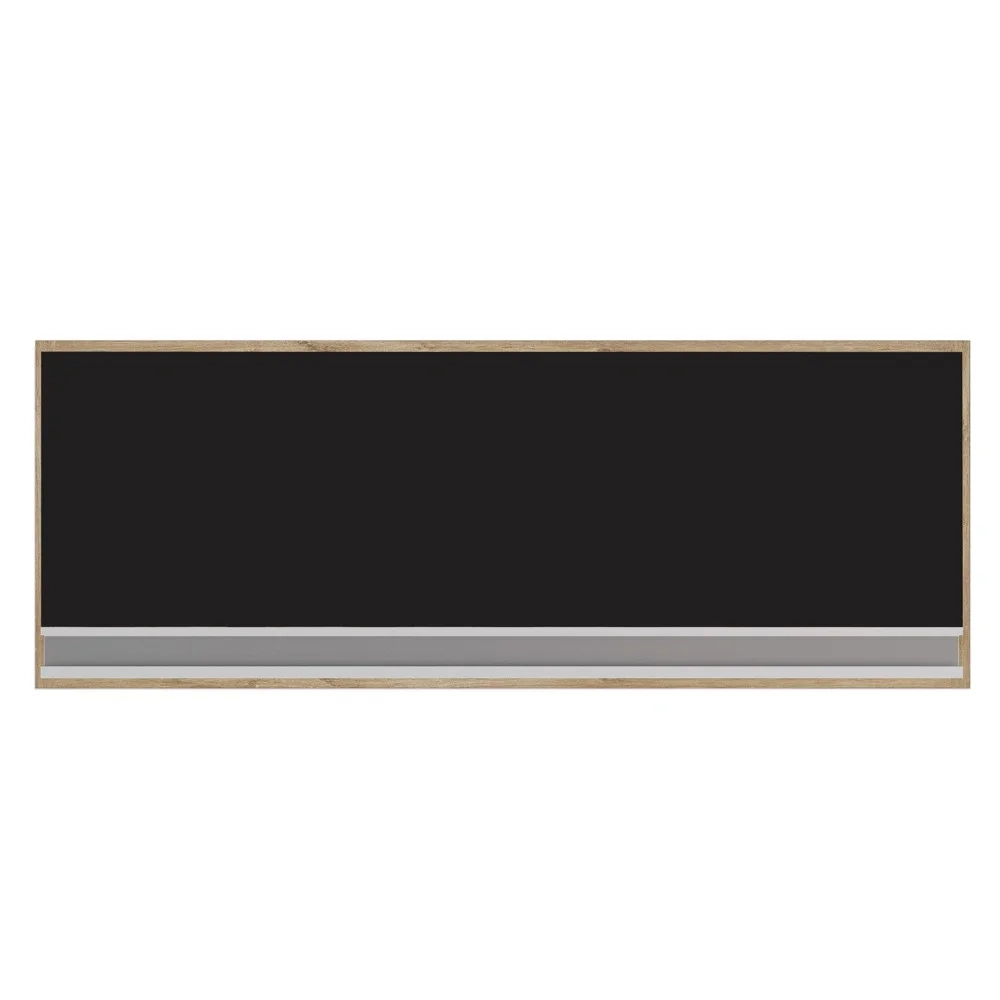 Armário Aéreo de Cozinha Para Geladeira 70cm Texas Castanho/Preto - Lumil Móveis