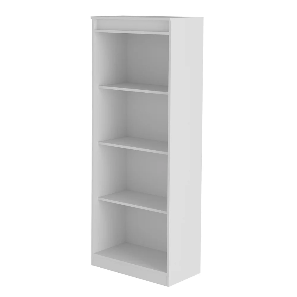 Estante Livreiro Multiuso Alta 3 Prateleiras ME4150 Branco - Tecno Mobili