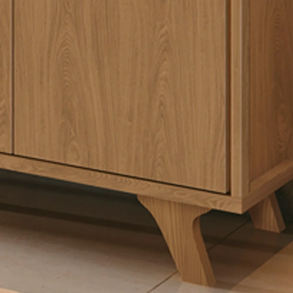 Balcão Buffet 3 Portas e 3 Gavetas Buono F08 Freijó - Mpozenato