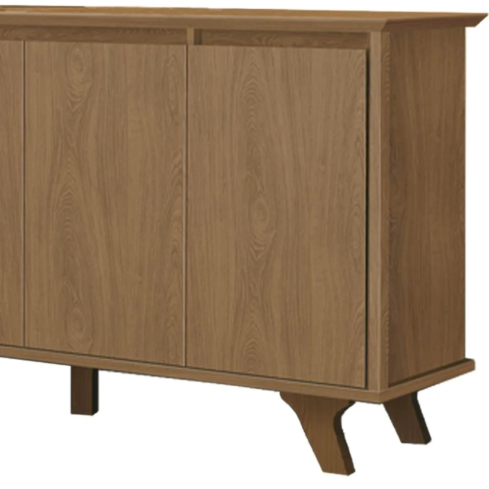 Balcão Buffet 4 Portas Supreme F08 Freijó - Mpozenato