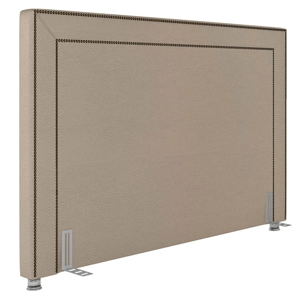 Cabeceira Cama Box Casal 140cm Mali Z37 Linho Bege - Mpozenato