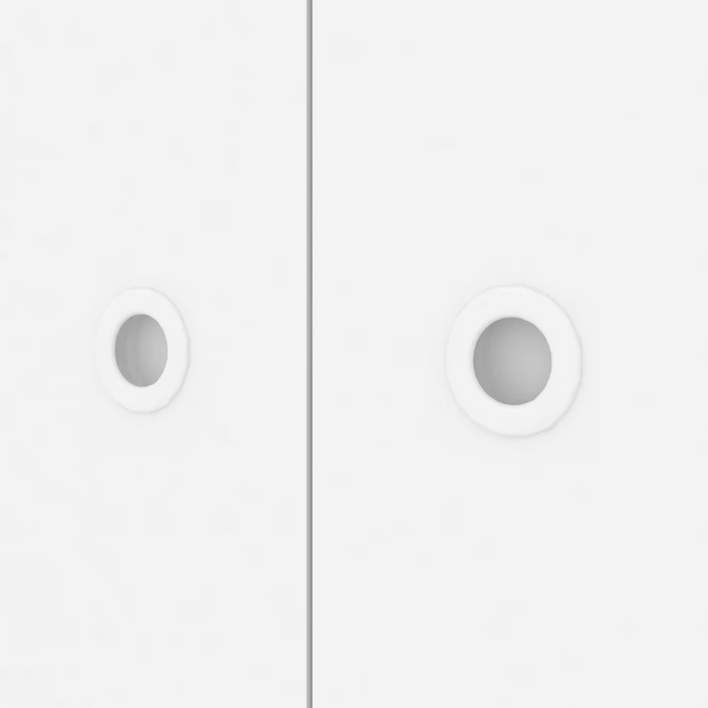 Cama de Solteiro 80cm Com 4 Portas Tókio A05 Branco - Mpozenato