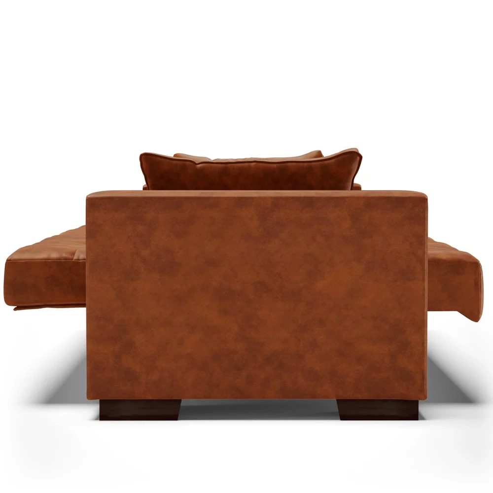 Sofá Cama para Sala de Estar Lisboa Couríssimo Nozes - Ibiza