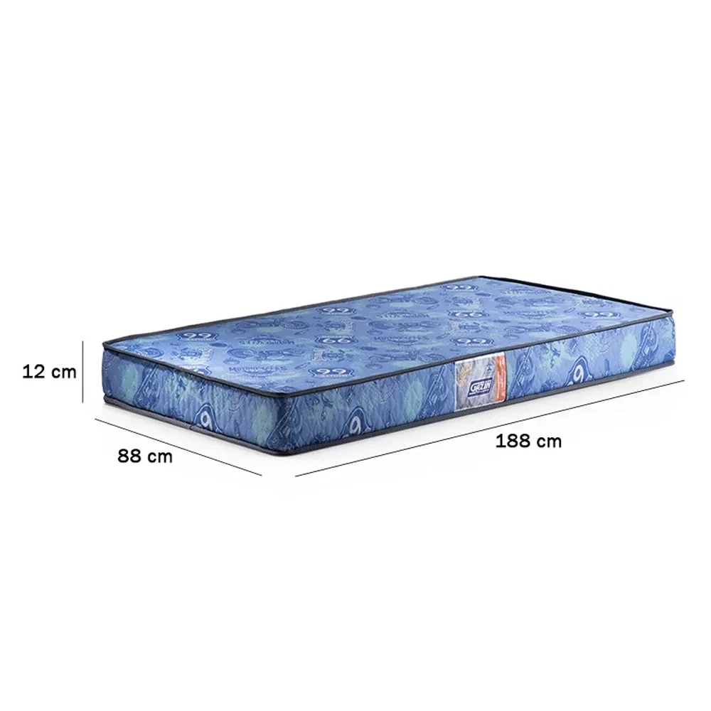 Colchão Solteiro 88cm Espuma D20 Supreme Rota 66 Azul - Gazin