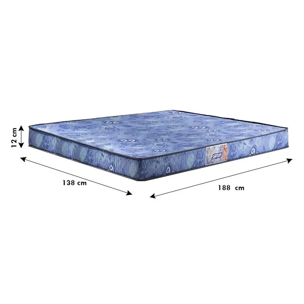 Colchão Casal 138cm Espuma D20 Supreme Rota 66 Azul - Gazin